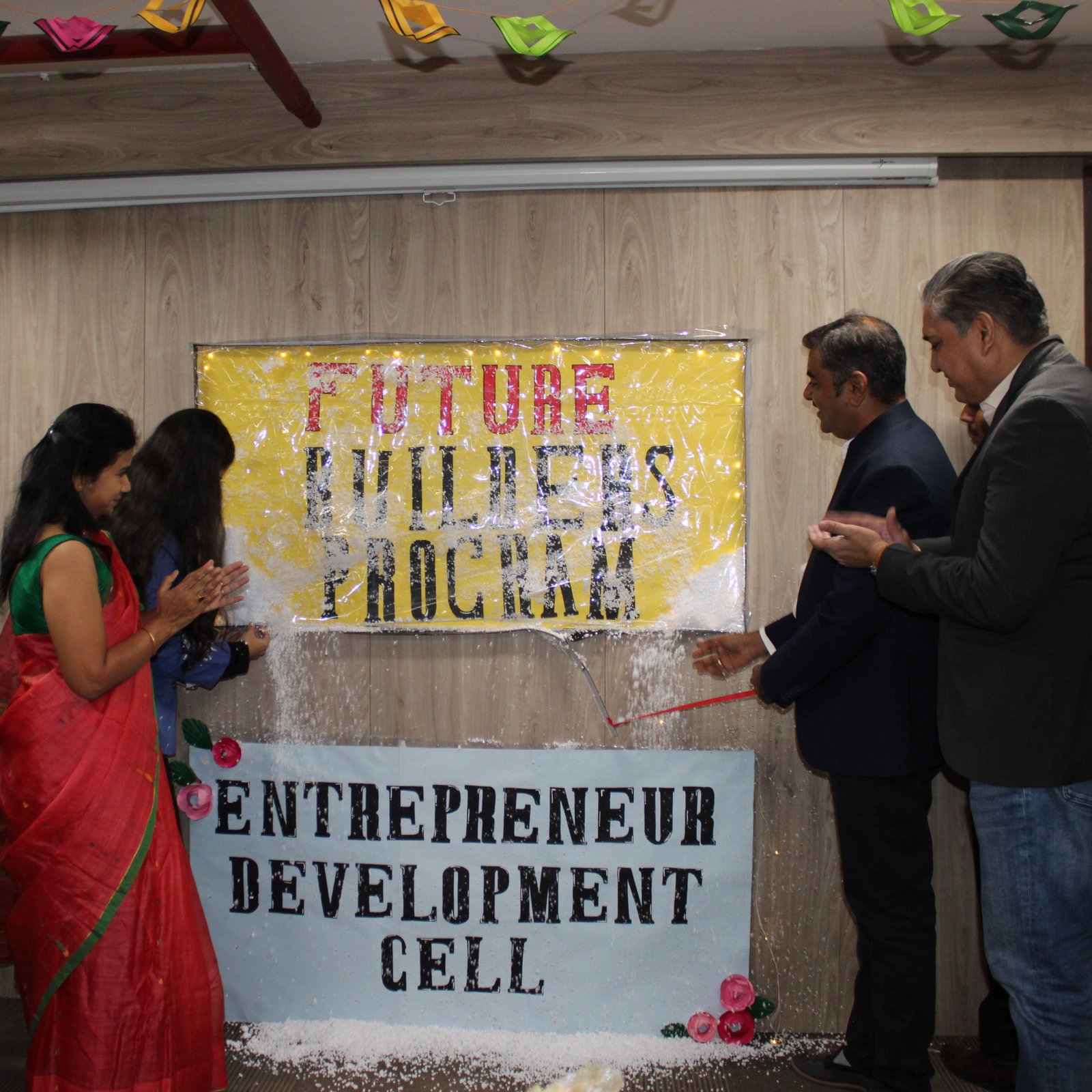 Empowering Future Entrepreneurs: Future Builders Program Launch and Seminar on Developing Business Minds.