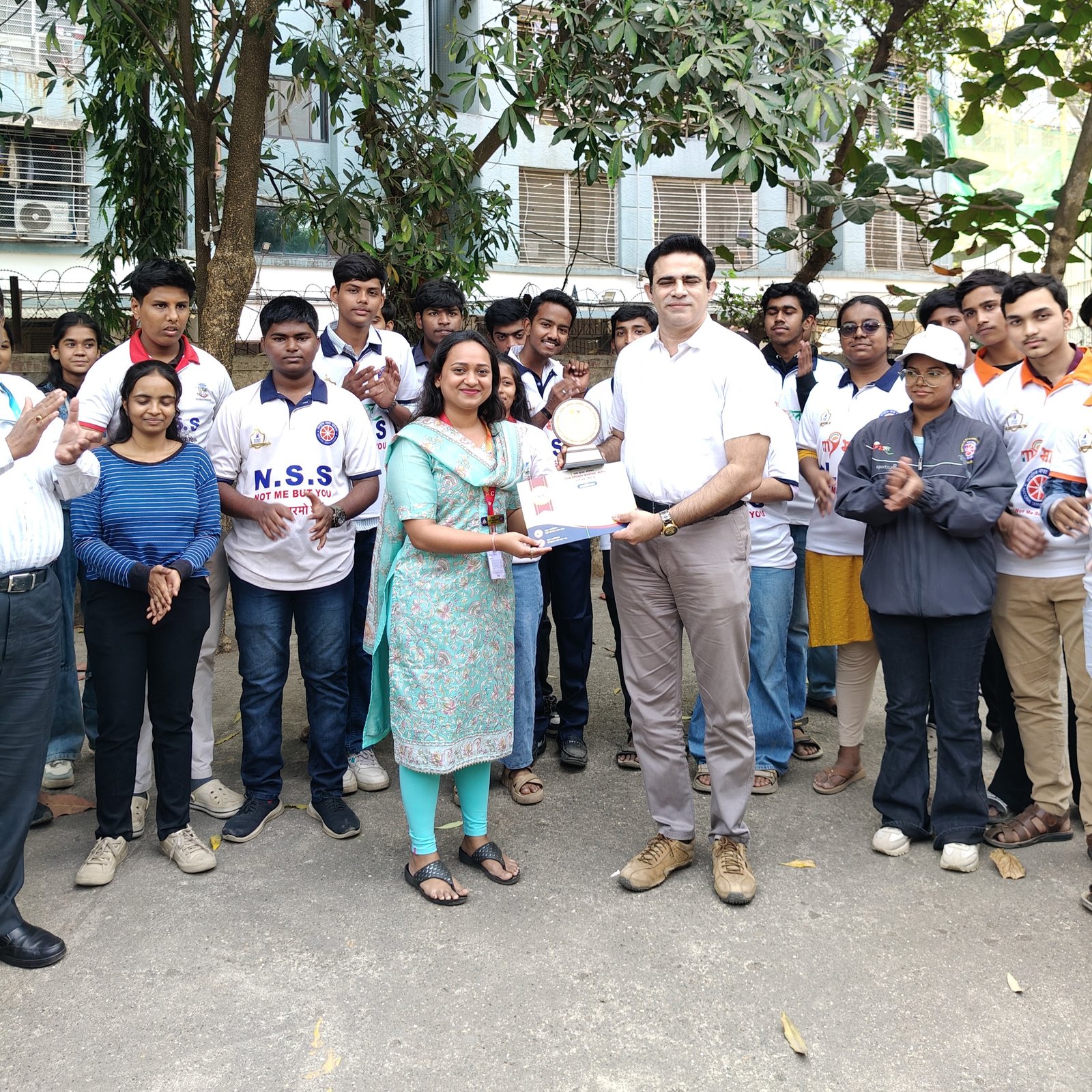 Honoured for Promoting Road Safety