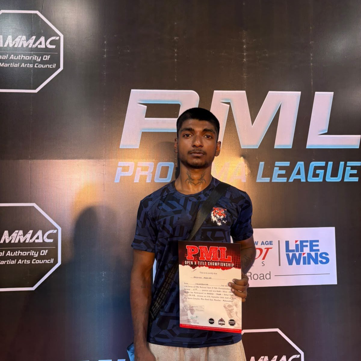 TRCAC Student Secures 2nd Position in National MMA Championship