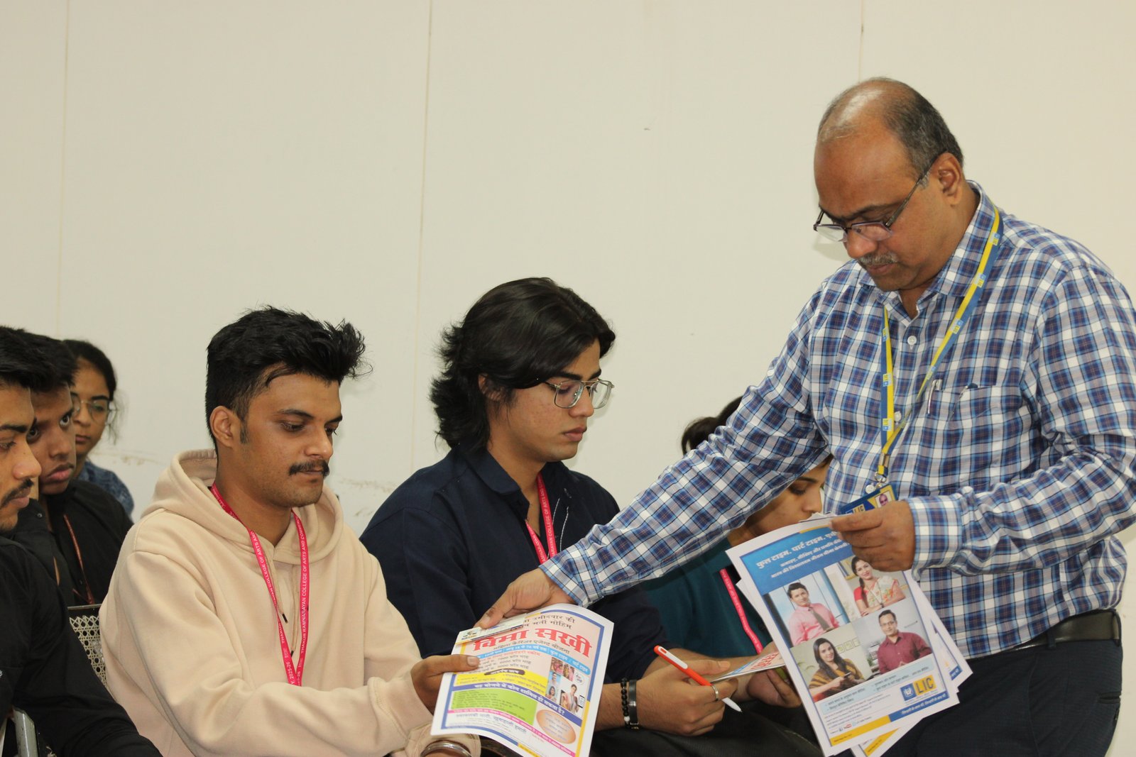 B. A. ( Economics) - Field visit to Life Insurance Corporation of India,