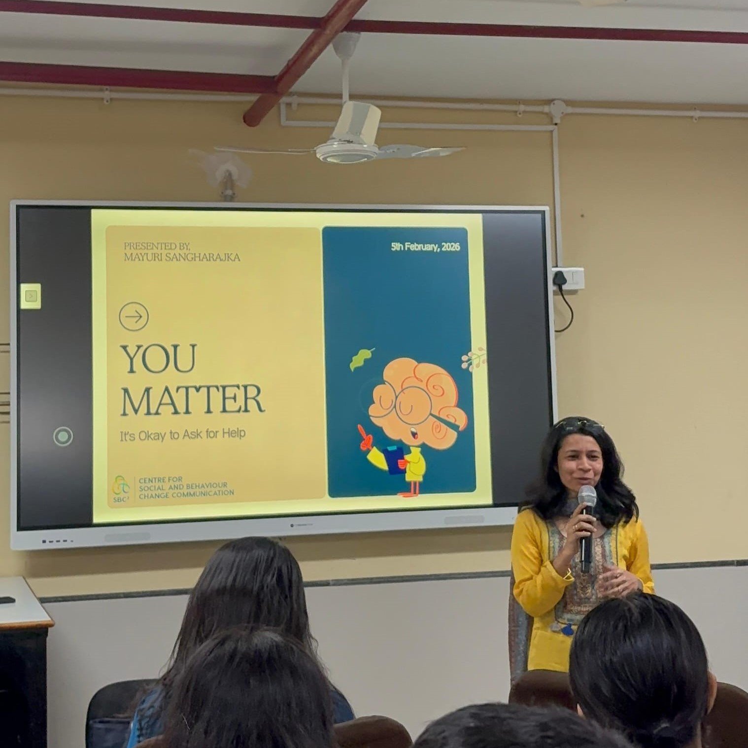 B. A. (Psychology) - Recognise. Respond. Support: A seminar on Suicide Prevention.