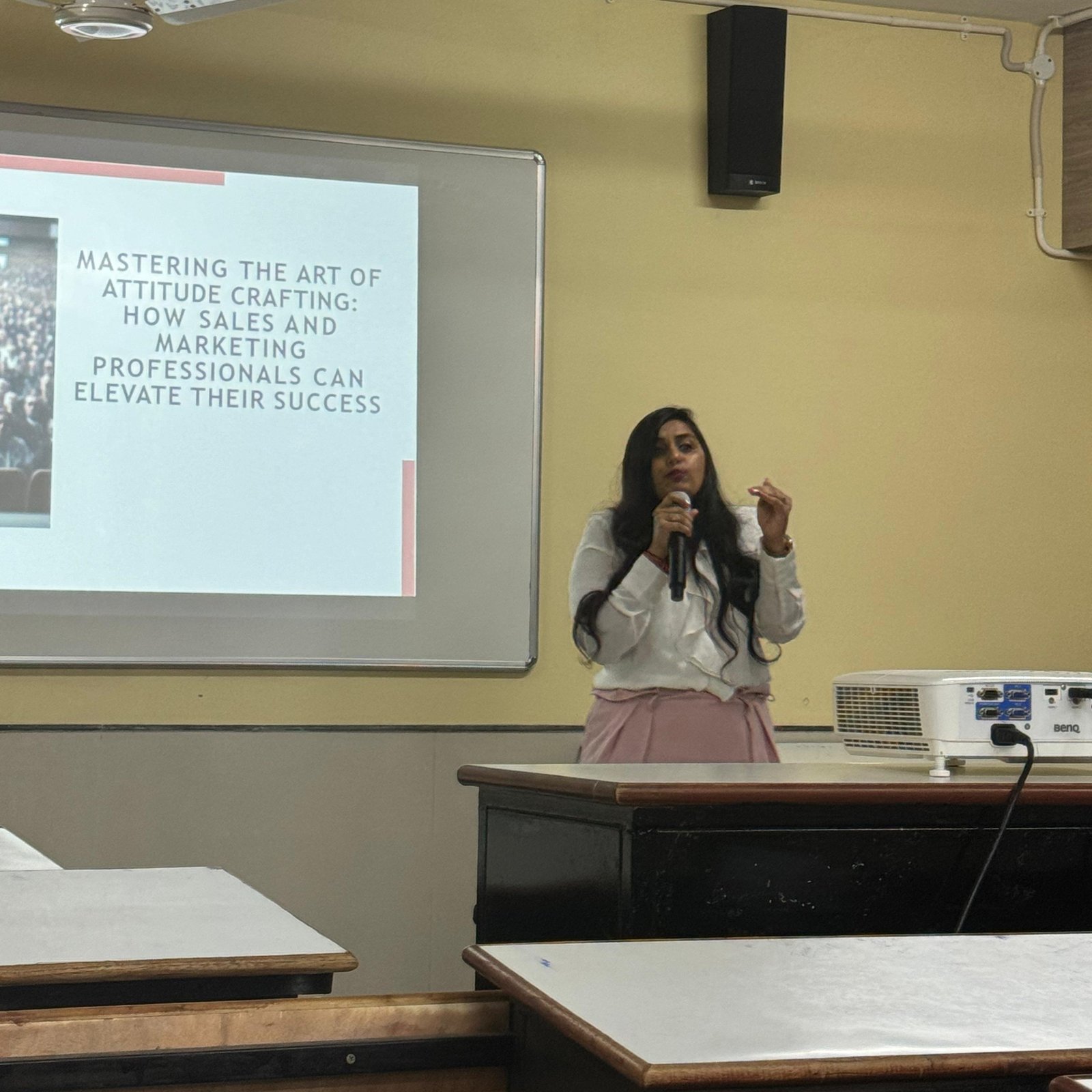 BMS Event - Guru ki कक्षा on "Mastering the Art of Attitude Crafting - Sales and Marketing"