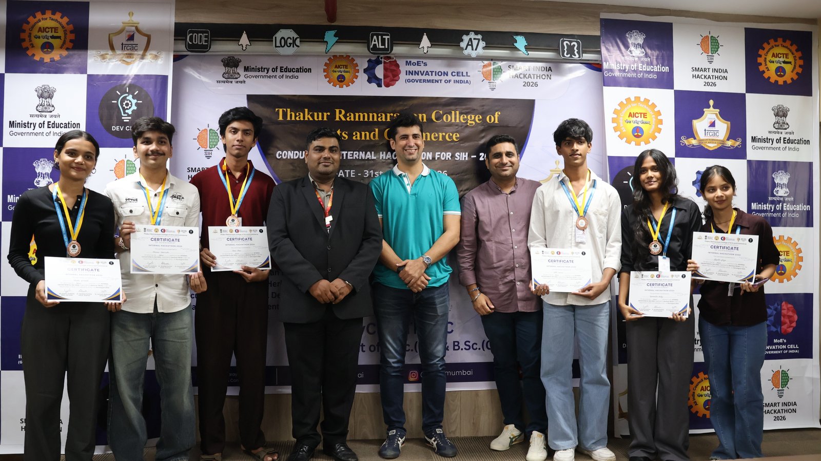 B.Sc.(I.T. & C.S.)  - Internal Hackathon(SIH) 2026