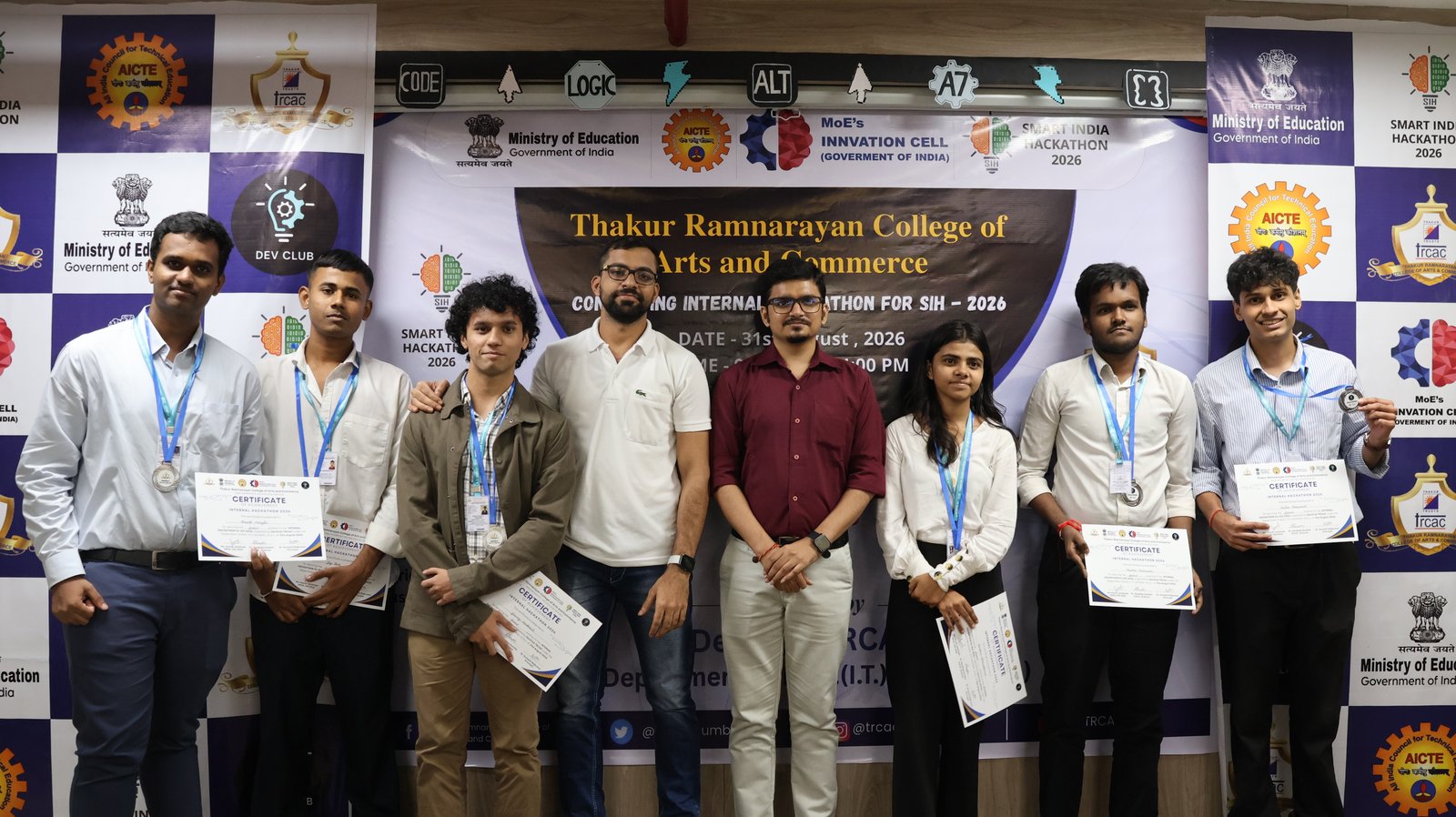 B.Sc.(I.T. & C.S.)  - Internal Hackathon(SIH) 2026