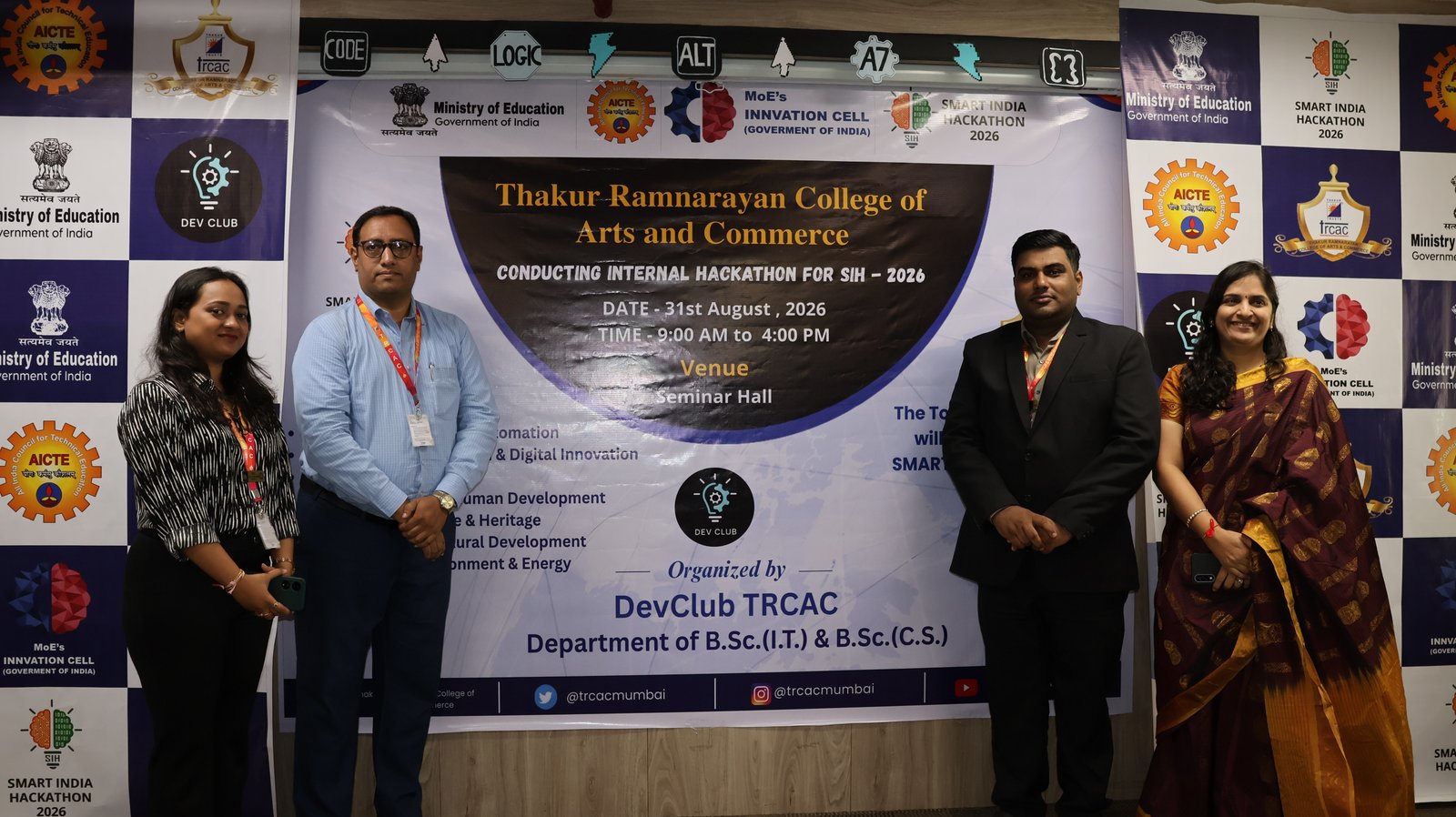 B.Sc.(I.T. & C.S.)  - Internal Hackathon(SIH) 2026