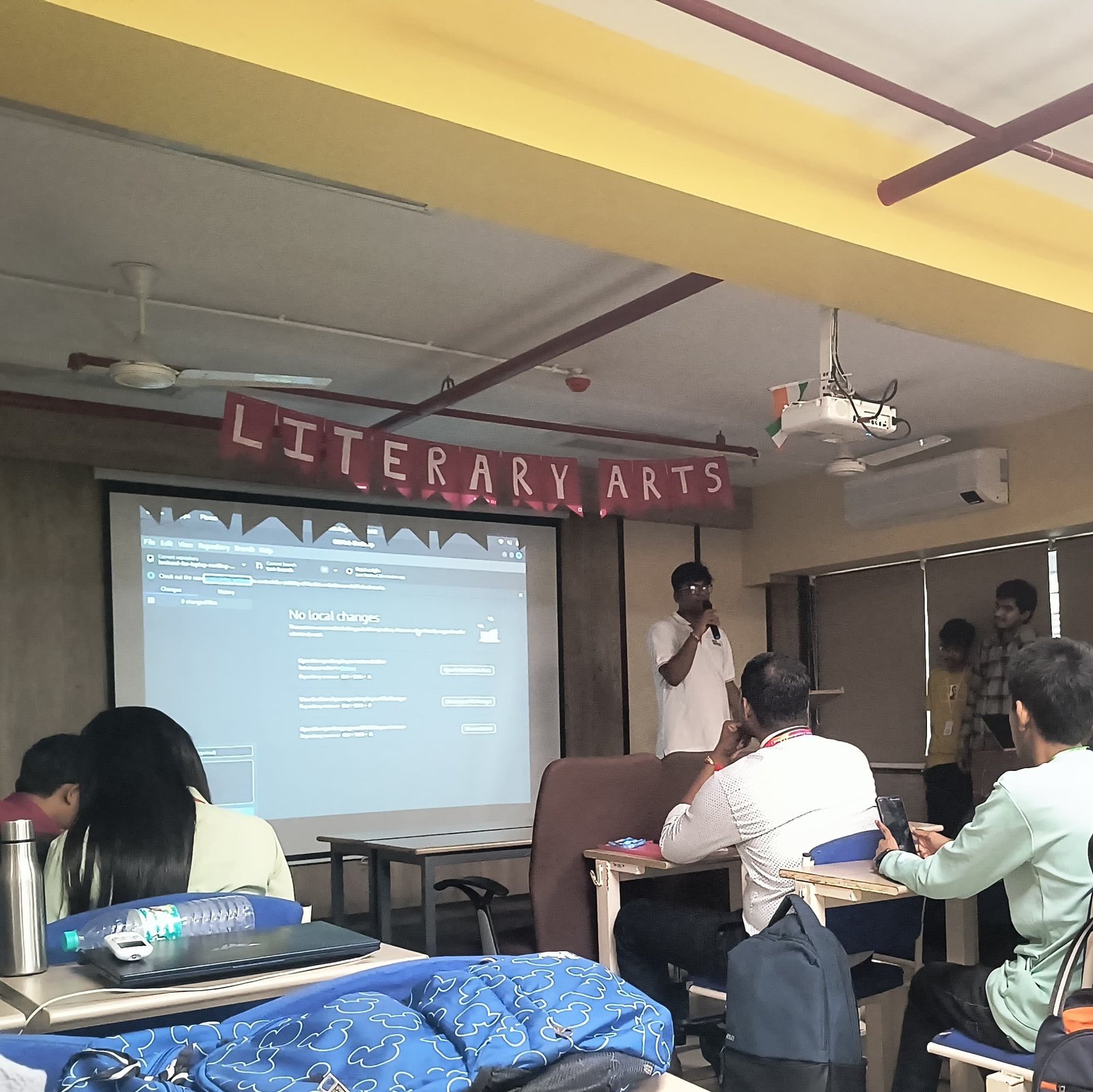 B.Sc. (I.T.) & B.Sc. (C.S.) Event -  "Training on Git and GitHub"