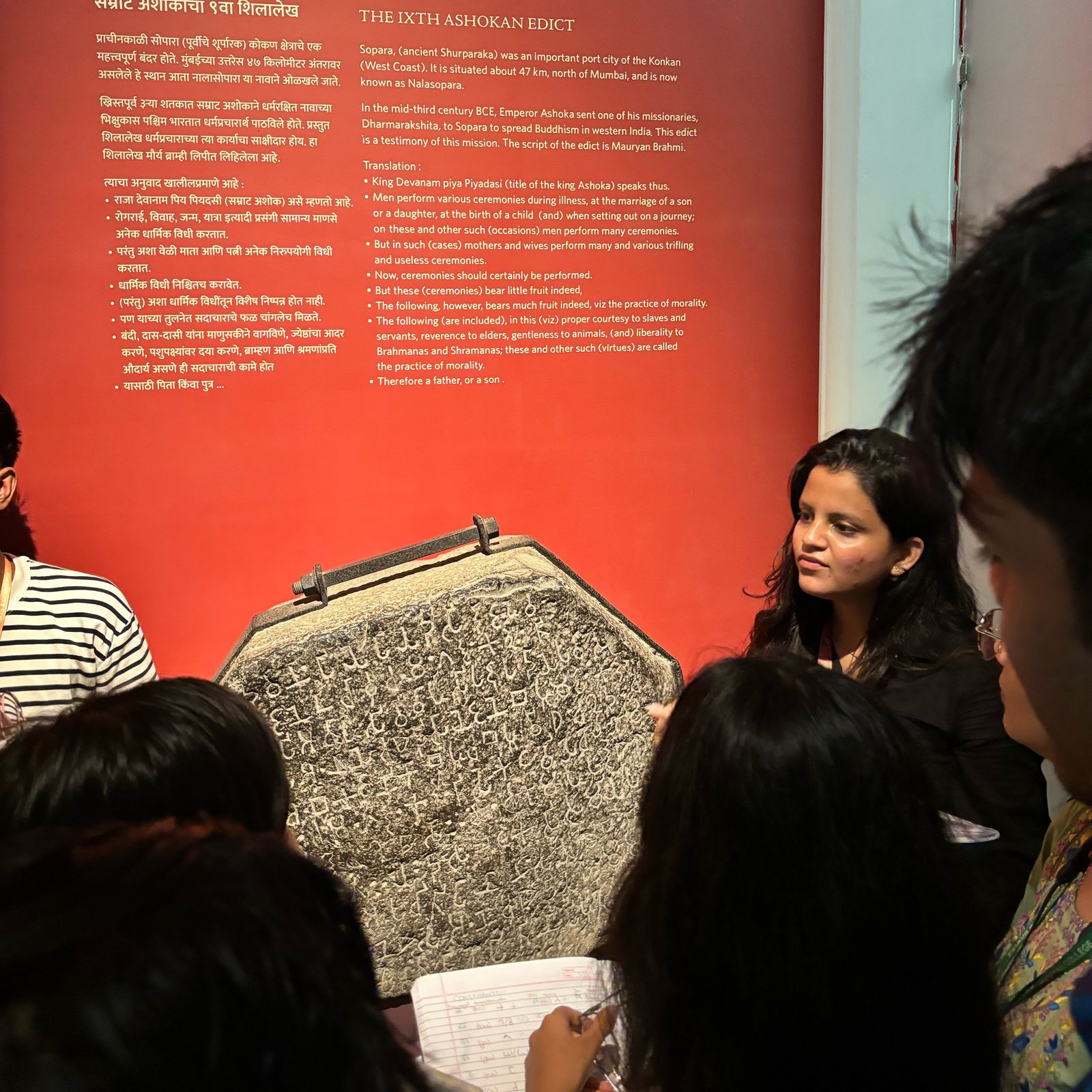 Department of B. A. (History) - A "Decoding Brahmi: Unravelling India's Ancient Script": 2024-2025