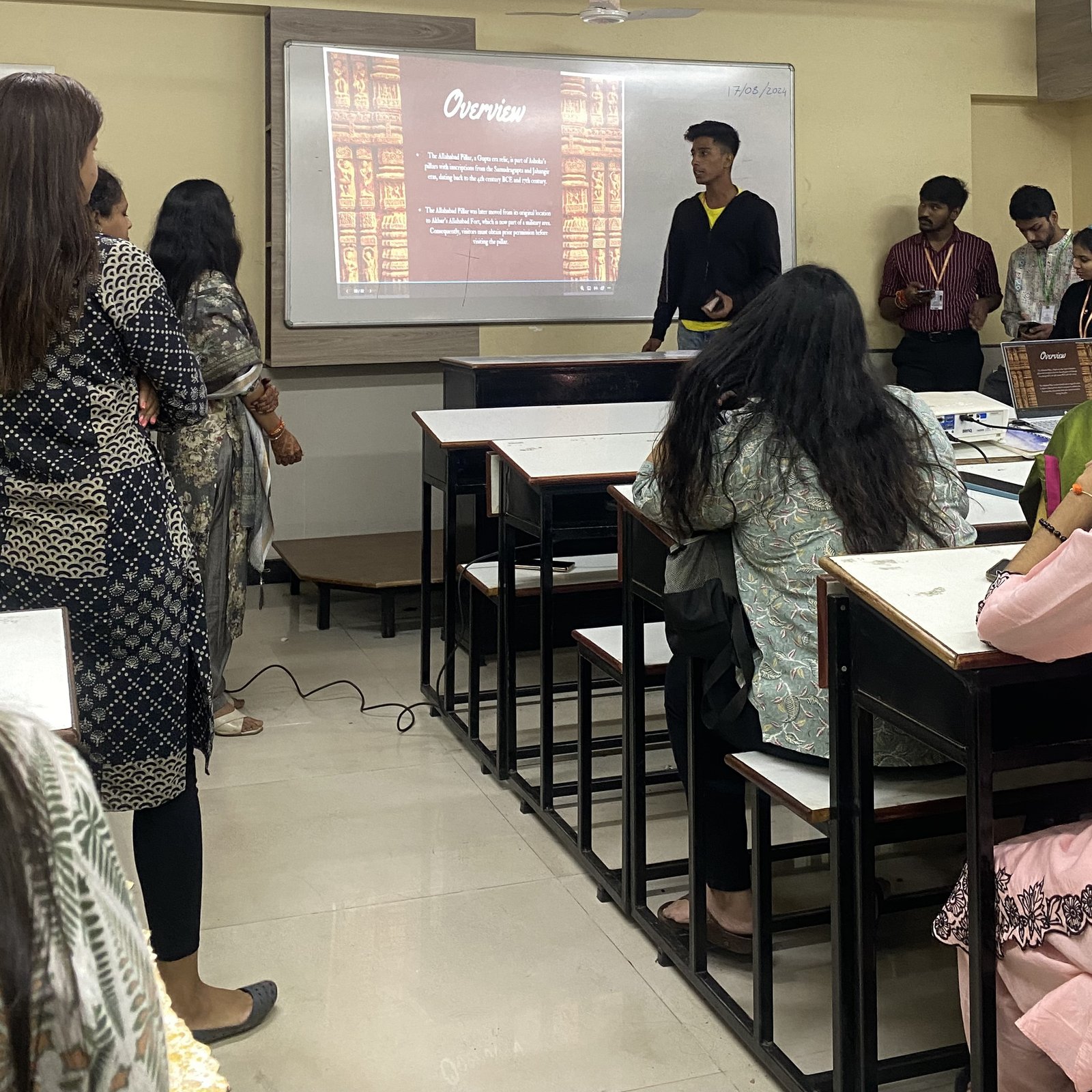Department of B. A. (History) - A "Decoding Brahmi: Unravelling India's Ancient Script": 2024-2025