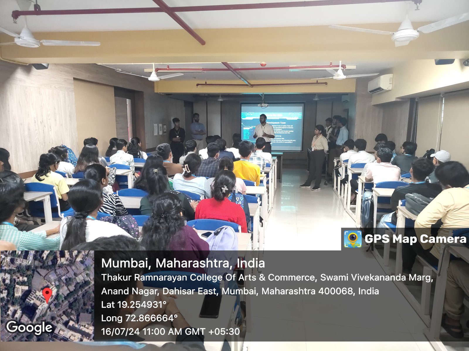 DevClub TRCAC under the department of B.Sc. (I.T.) & B.Sc.(C.S.) - First Year Induction of DevClub TRCAC
