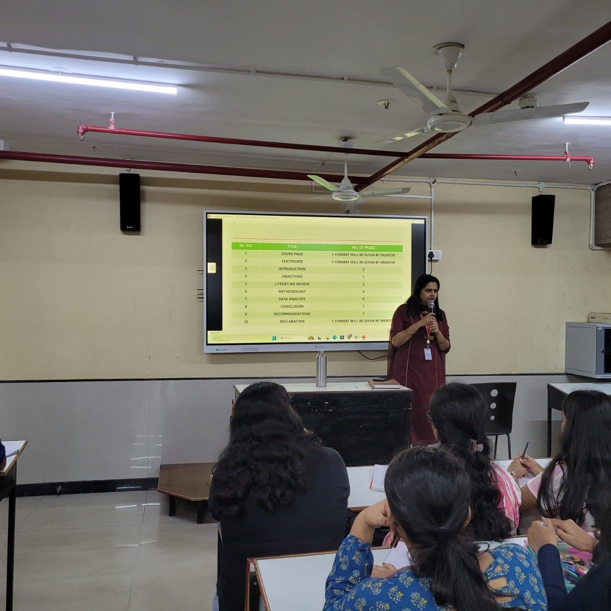 Field Project Orientation for Second-Year Students