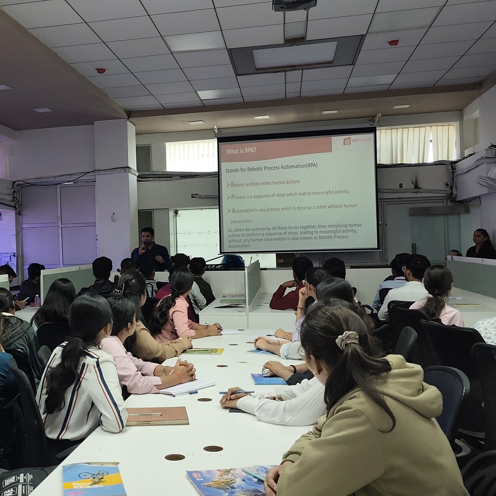 "Field visit to Feat Systems Pvt. Ltd."