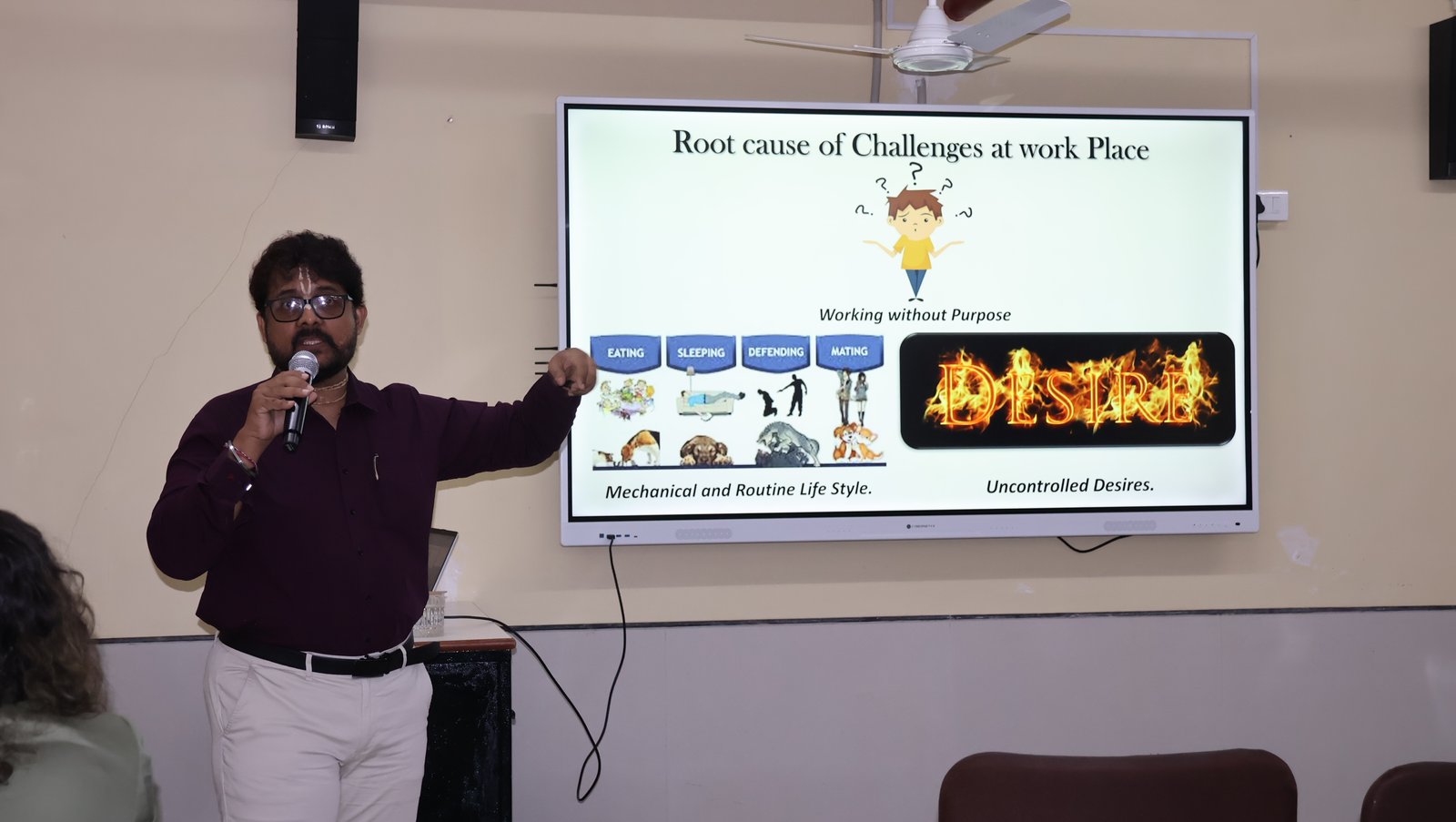 IQAC-FDP-Day 1-“Spirituality at Workplace”