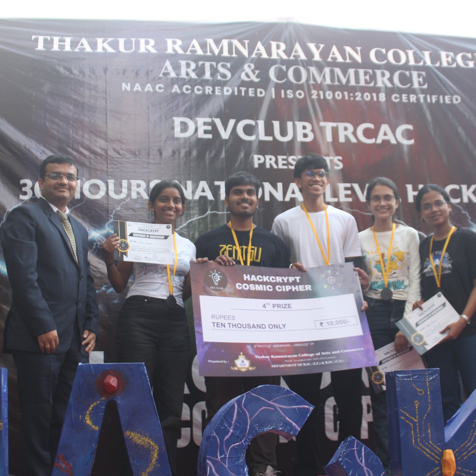 HACKCRYPT – CosmicCipher National Level Hackathon