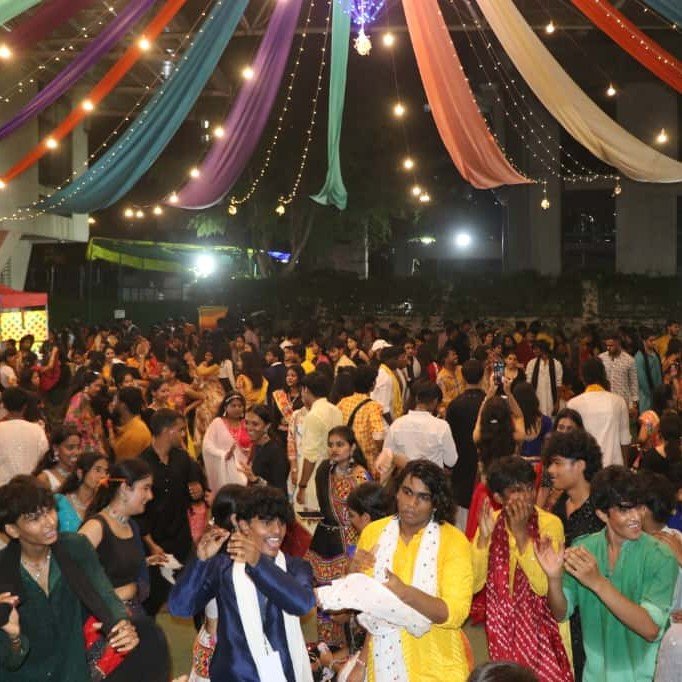CEEP Lights Up Campus with Dazzling Raas Malhaar Garba Night