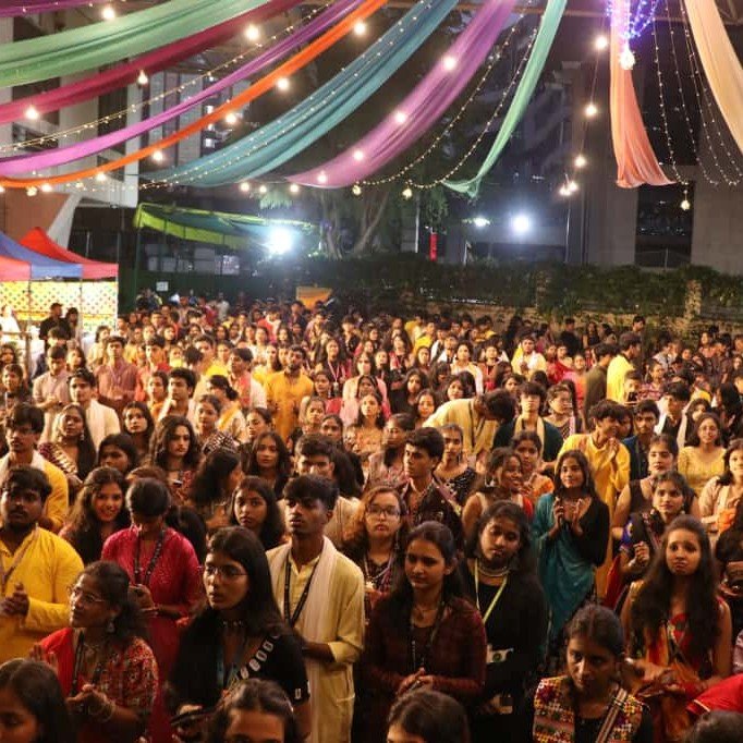 CEEP Lights Up Campus with Dazzling Raas Malhaar Garba Night