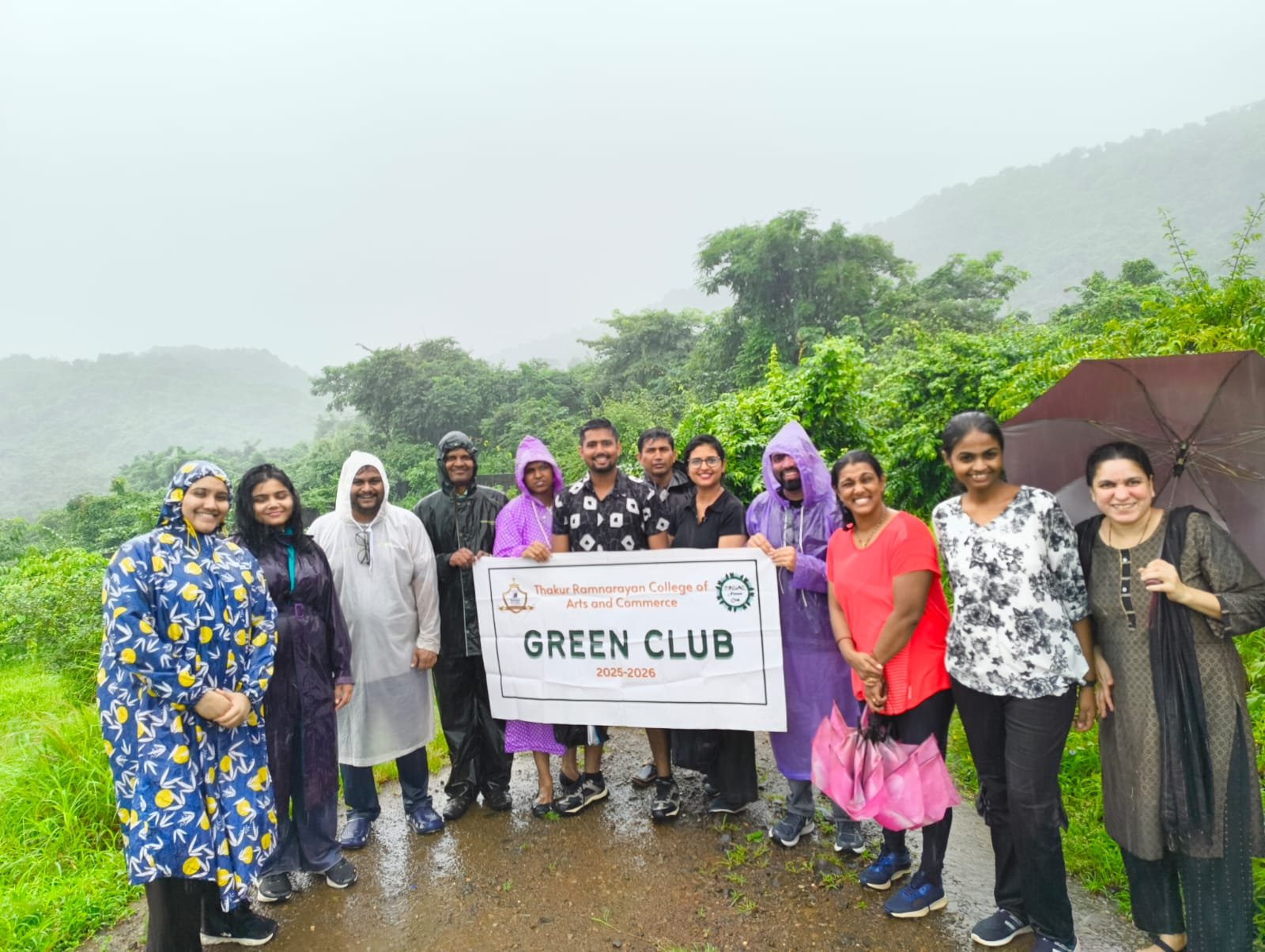 Green Club’s Nature Walk for Faculties: Exploring Yeoor Hills & Chirma Devi Waterfall