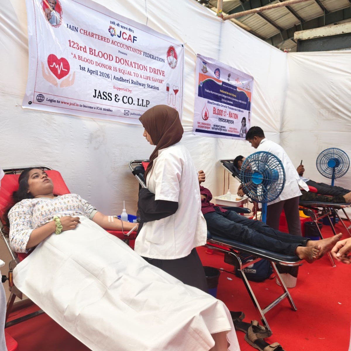 A Step Towards Humanity – Successful Blood Donation Drive