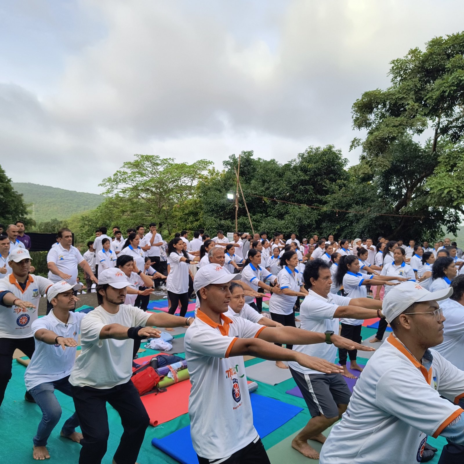 International Yoga Day - Kanheri Caves