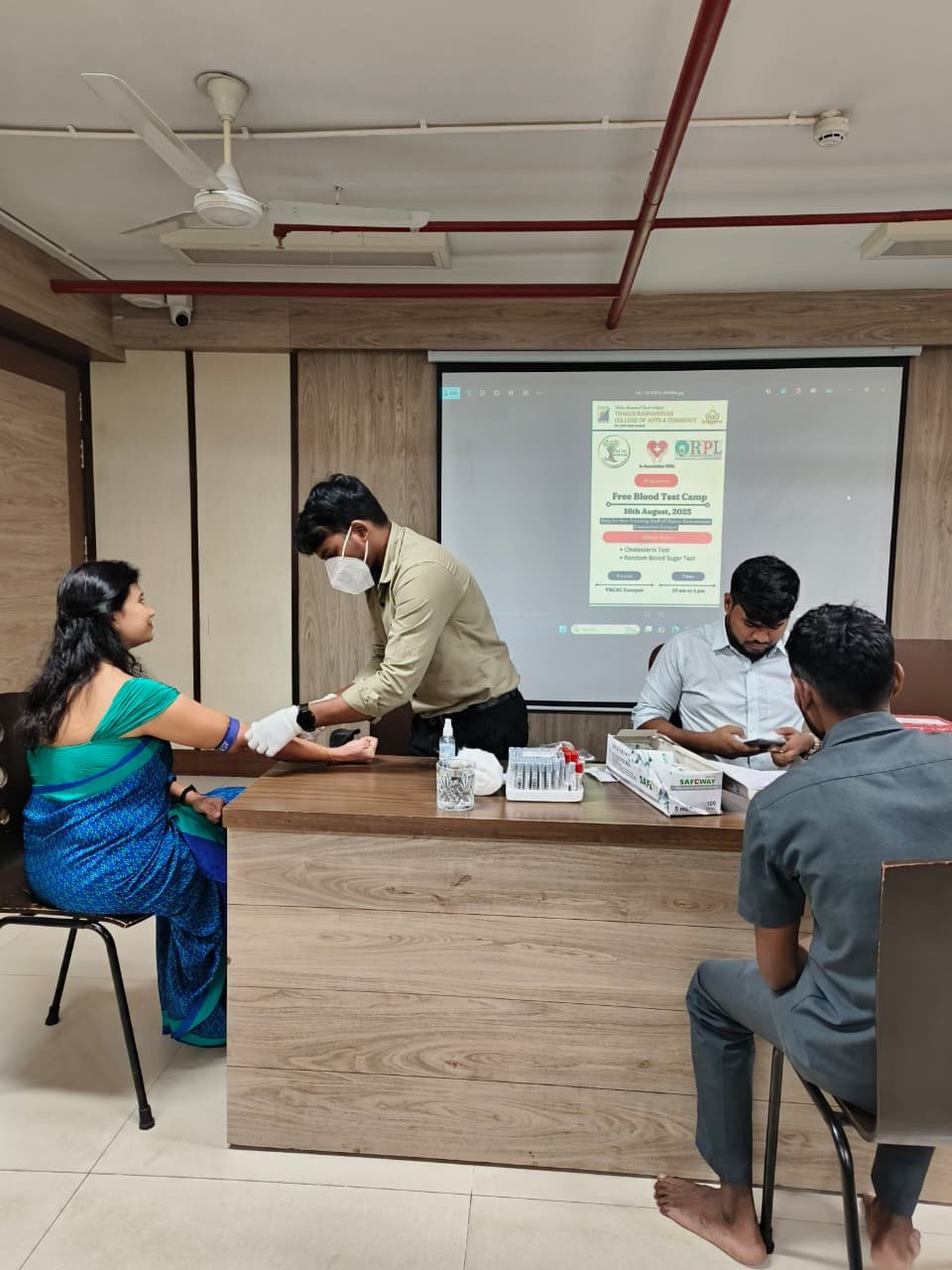 Free Blood Testing Camp