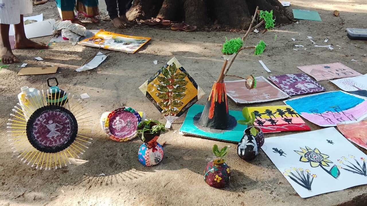 National Youth Day Celebration at Birsa Munda Balgurukul on Birth Anniversary of Swami Vivekanand