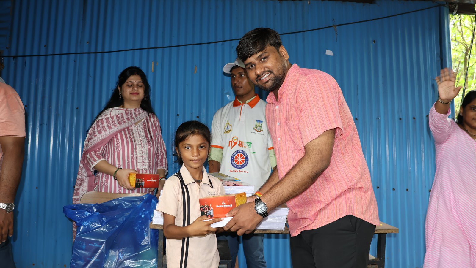 Stationery Kit Distribution - Birsa Munda Balgurukul